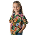 Illinois Fighting Illini Hawaiian Shirt – Brilliant Hibiscus Garden