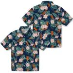 Illinois Fighting Illini Hawaiian Shirt – Flamingo and Hibiscus