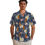 Illinois Fighting Illini Hawaiian Shirt – Flamingo Hibiscus