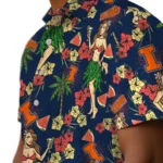 Illinois Fighting Illini Hawaiian Shirt – Hawaiian Girls Design