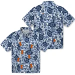 Illinois Fighting Illini Hawaiian Shirt – Hibiscus Blooms