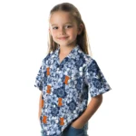 Illinois Fighting Illini Hawaiian Shirt – Hibiscus Blooms