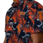 Illinois Fighting Illini Hawaiian Shirt – Hibiscus Exotic