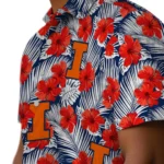 Illinois Fighting Illini Hawaiian Shirt – Hibiscus Fiesta