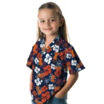 Illinois Fighting Illini Hawaiian Shirt – Hibiscus Flower Design