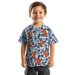Illinois Fighting Illini Hawaiian Shirt – Hibiscus Motif