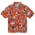Illinois Fighting Illini Hawaiian Shirt – Hibiscus Overlay
