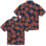 Illinois Fighting Illini Hawaiian Shirt – Palm Tree Motif