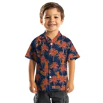 Illinois Fighting Illini Hawaiian Shirt – Palm Tree Motif