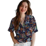 Illinois Fighting Illini Hawaiian Shirt – Simpsons Christmas