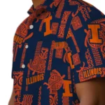Illinois Fighting Illini Hawaiian Shirt – Turtle Lines