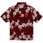 Indiana Hoosiers Hawaiian Shirt – 50th State Flower