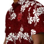 Indiana Hoosiers Hawaiian Shirt – 50th State Flower