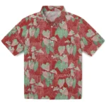 Indiana Hoosiers Hawaiian Shirt – Anthurium Overlay