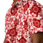 Indiana Hoosiers Hawaiian Shirt – Hibiscus Blooms