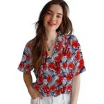 Indiana Hoosiers Hawaiian Shirt – Hibiscus Fiesta