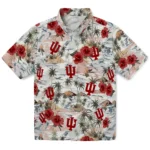 Indiana Hoosiers Hawaiian Shirt – Hibiscus Seaside