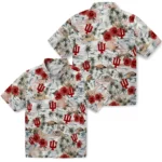 Indiana Hoosiers Hawaiian Shirt – Hibiscus Seaside