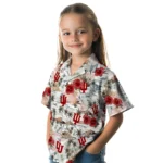 Indiana Hoosiers Hawaiian Shirt – Hibiscus Seaside