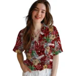 Indiana Hoosiers Hawaiian Shirt – Hibiscus Tiki Jungle