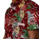 Indiana Hoosiers Hawaiian Shirt – Hibiscus Tiki Jungle