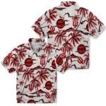Indiana Hoosiers Hawaiian Shirt – Palm Sunset