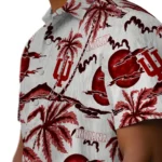 Indiana Hoosiers Hawaiian Shirt – Palm Sunset
