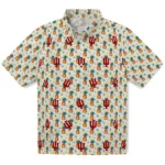 Indiana Hoosiers Hawaiian Shirt – Pineapple Delight