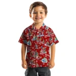 Indiana Hoosiers Hawaiian Shirt – Simpsons Christmas