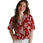 Indiana Hoosiers Hawaiian Shirt – Turtle Lines