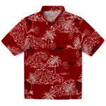 Indiana Hoosiers Hawaiian Shirt – Wave Palm