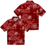 Indiana Hoosiers Hawaiian Shirt – Wave Palm