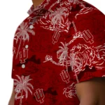 Indiana Hoosiers Hawaiian Shirt – Wave Palm