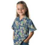 Indiana Pacers Hawaiian Shirt – Anthurium Overlay