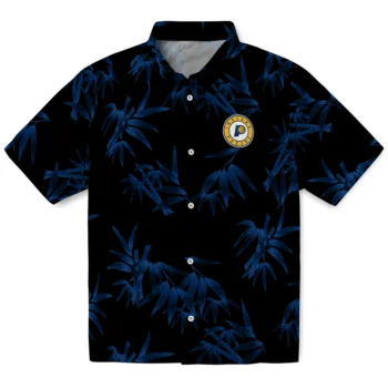 indiana pacers bamboo branches blue black hawaiian shirts best selling