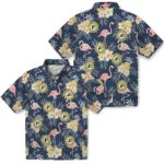 Indiana Pacers Hawaiian Shirt – Flamingo Hibiscus