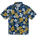 Indiana Pacers Hawaiian Shirt – Hibiscus Flower Design