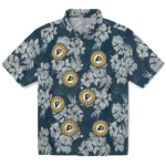 Indiana Pacers Hawaiian Shirt – Hibiscus Flowers