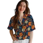 Indiana Pacers Hawaiian Shirt – Hibiscus Foliage