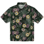 Indiana Pacers Hawaiian Shirt – Hibiscus Leaves Pattern