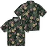 Indiana Pacers Hawaiian Shirt – Hibiscus Leaves Pattern