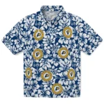 Indiana Pacers Hawaiian Shirt – Hibiscus Motif
