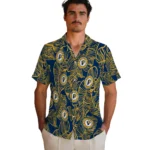 Indiana Pacers Hawaiian Shirt – Leaf Outline