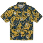Indiana Pacers Hawaiian Shirt – Monstera Layer