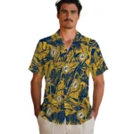 Indiana Pacers Hawaiian Shirt – Monstera Layer