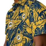 Indiana Pacers Hawaiian Shirt – Monstera Layer