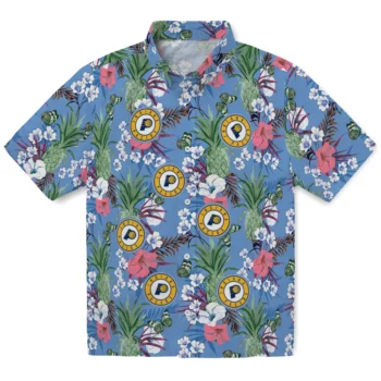 indiana pacers pineapple bouquet best sky blue hawaiian shirts best selling