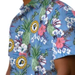 Indiana Pacers Hawaiian Shirt – Pineapple Bouquet