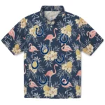 Indianapolis Colts Hawaiian Shirt – Flamingo Hibiscus