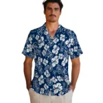 Indianapolis Colts Hawaiian Shirt – Hibiscus Flower Design